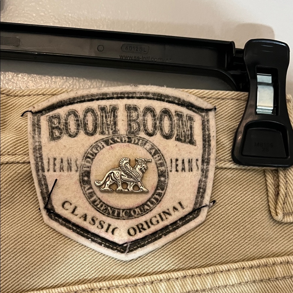 Boom Boom Jeans High Rise Tan Women's Jeans - Picture 6 of 10
